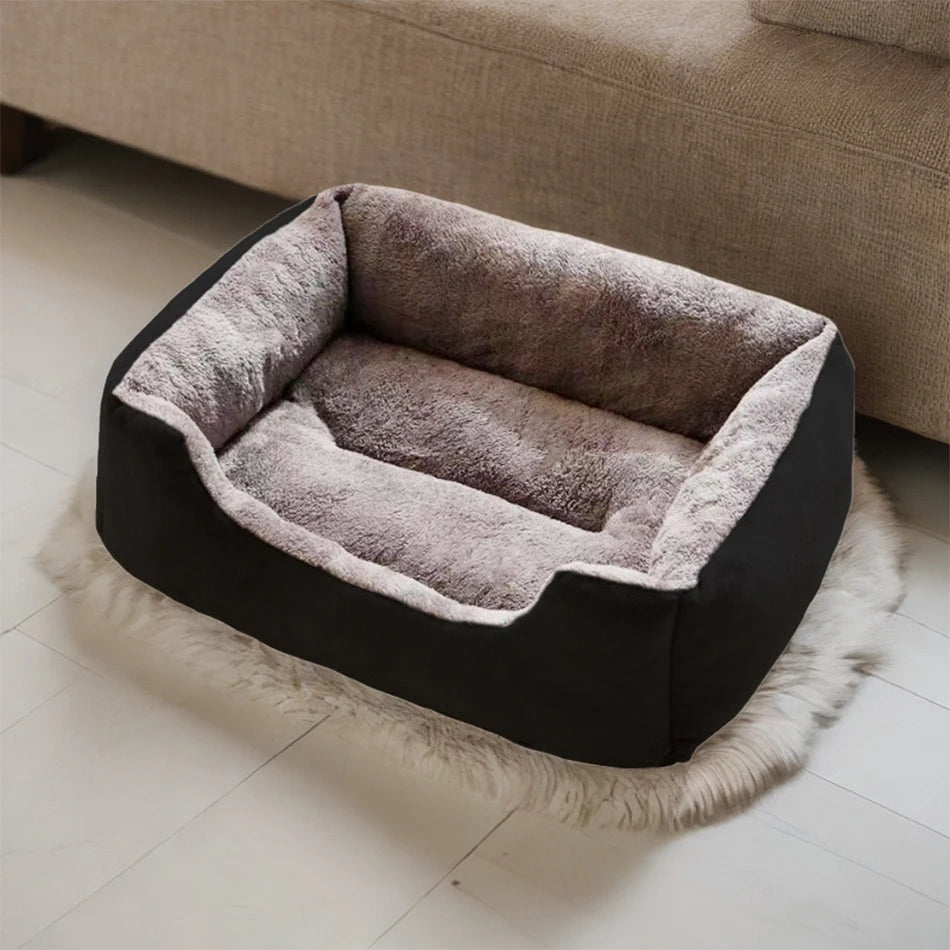 SOFT ORTHOPEDIC PET BED WITH ANTI-SLIP BOTTOM
