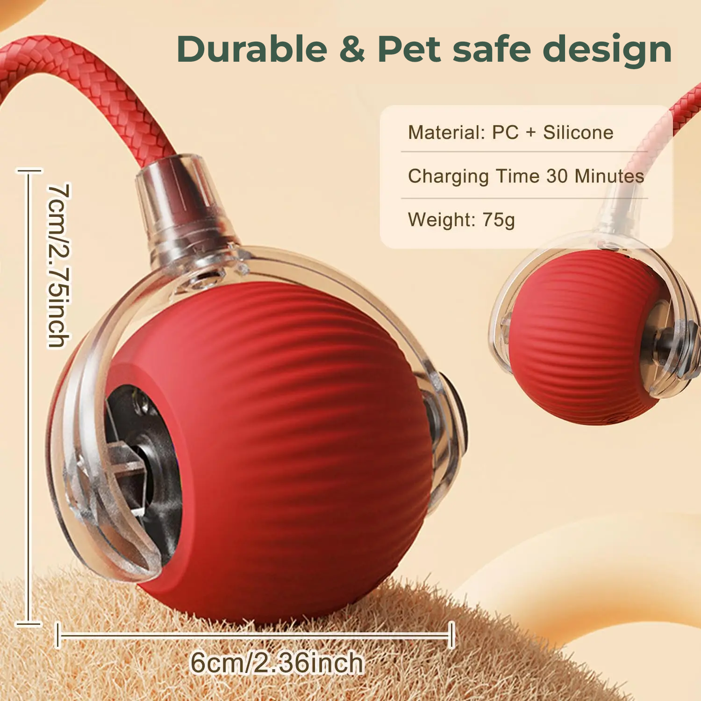 SMART INTERACTIVE ROLLING BALL TOY