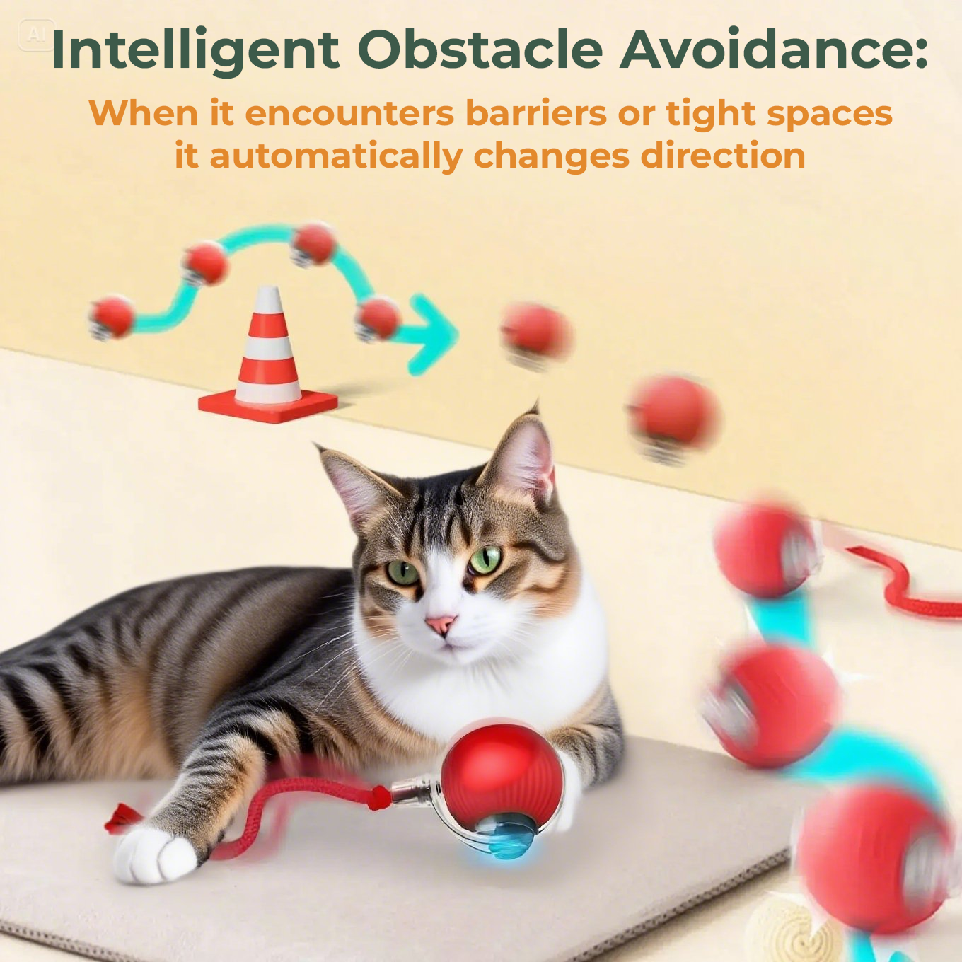 SMART INTERACTIVE ROLLING BALL TOY