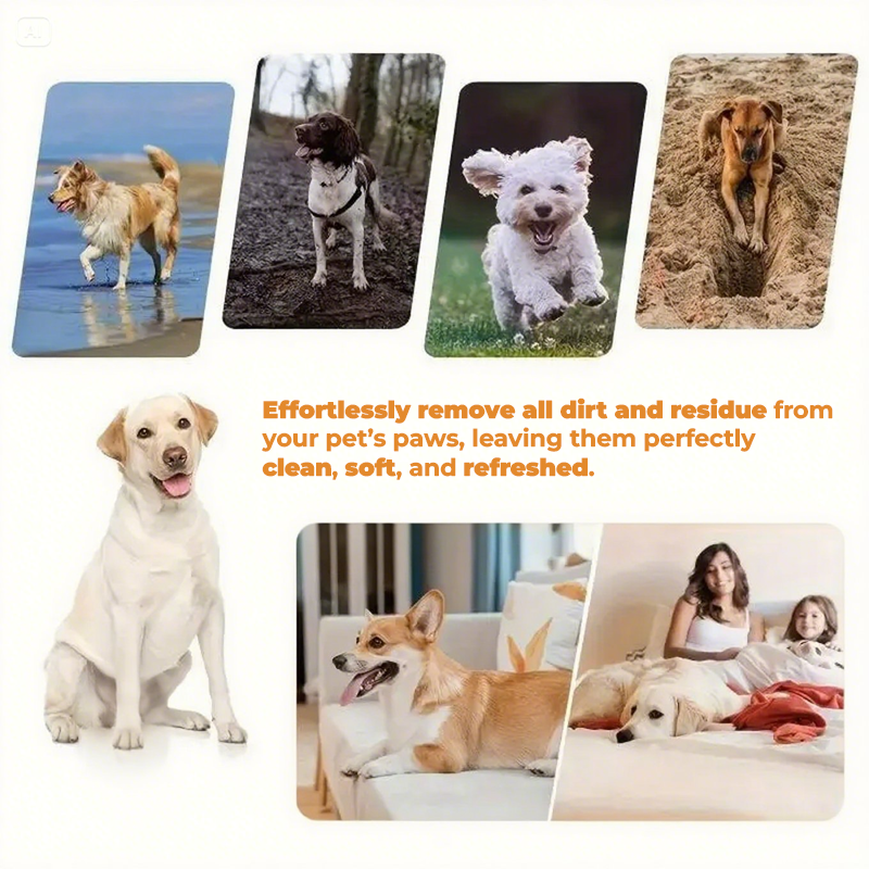 AUTOMATIC ELECTRIC PET PAW CLEANER CUP