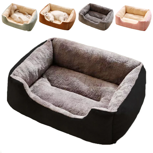 SOFT ORTHOPEDIC PET BED WITH ANTI-SLIP BOTTOM