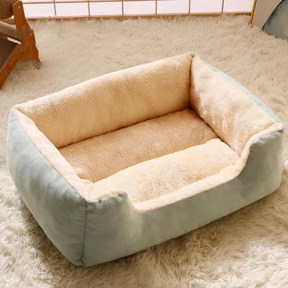 SOFT ORTHOPEDIC PET BED WITH ANTI-SLIP BOTTOM