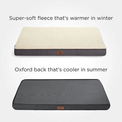 ORTHOPEDIC FOAM PET BED WITH WASHABLE COVER