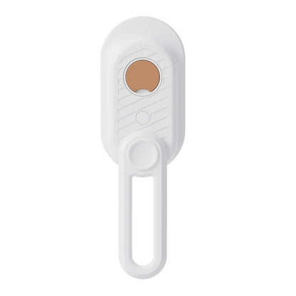 SILICONE PET GROOMING BRUSH WITH SHAMPOO DISPENSER