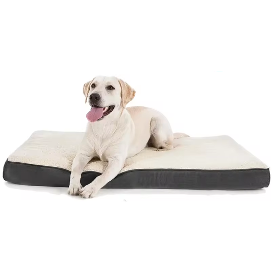 ORTHOPEDIC FOAM PET BED WITH WASHABLE COVER