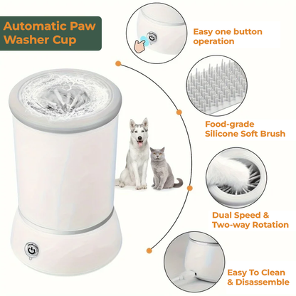 AUTOMATIC ELECTRIC PET PAW CLEANER CUP