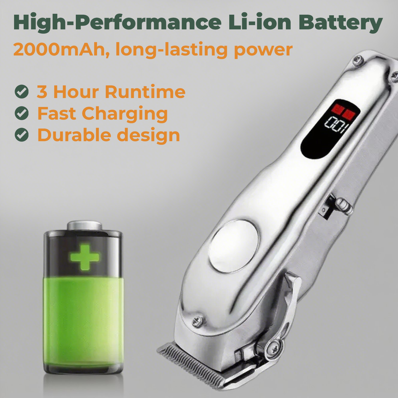 PROFESSIONAL METAL DOG HAIR CLIPPER