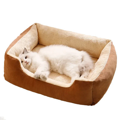 SOFT ORTHOPEDIC PET BED WITH ANTI-SLIP BOTTOM